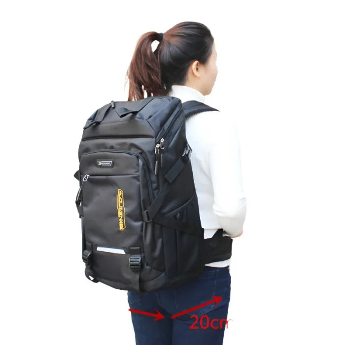 50L Camera Backpack - Black