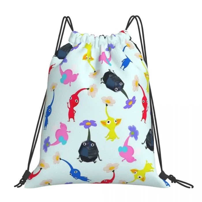 Anime Drawstring Backpack