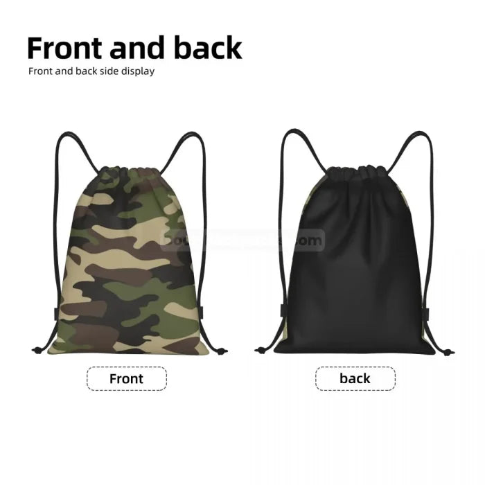 Army Drawstring Backpack