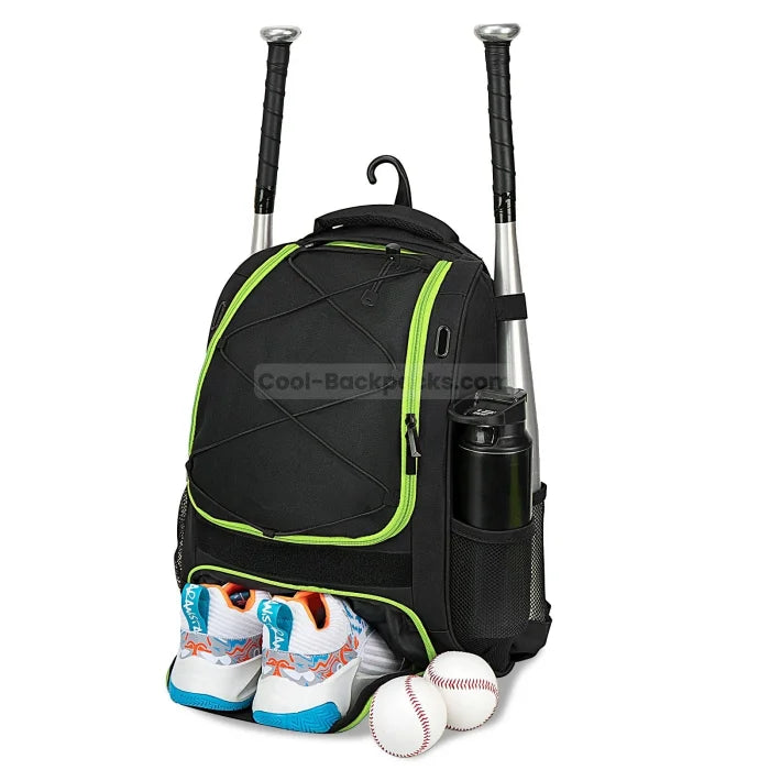 Baseball Mini Backpack - Lemon Green / 18 inches