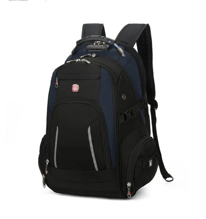 Black and Blue Backpack