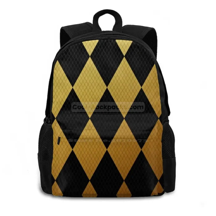 Black and Gold Backpack