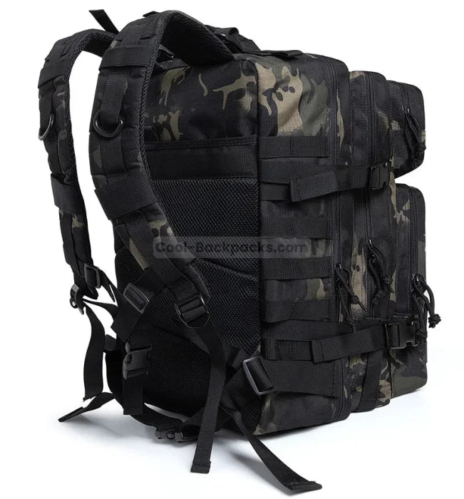 Black Camo Tactical Backpack