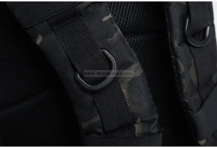 Black Camo Tactical Backpack