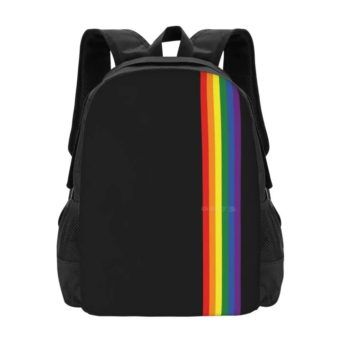 Black Rainbow Backpack