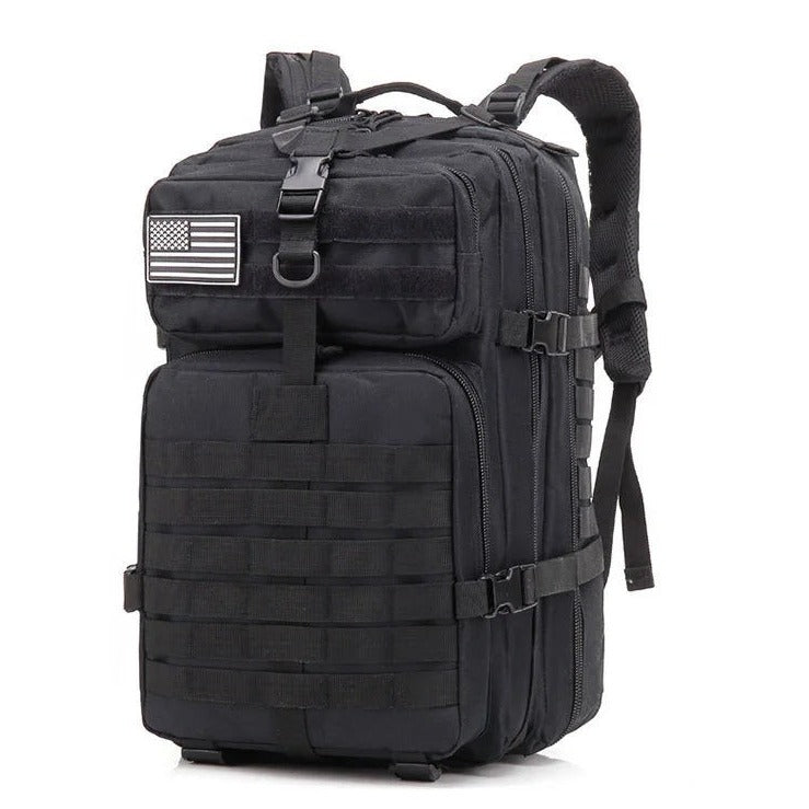 Black Tactical Backpack