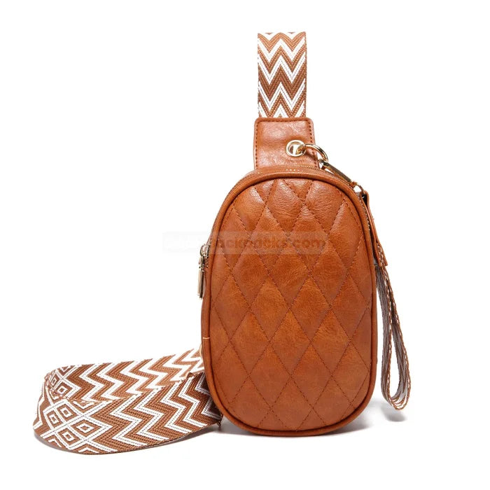 Boho Sling Backpack - Brown