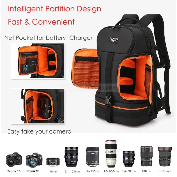 Camera and Tripod Backpack