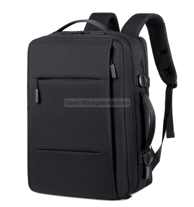 Carry On Travel Backpack - Black