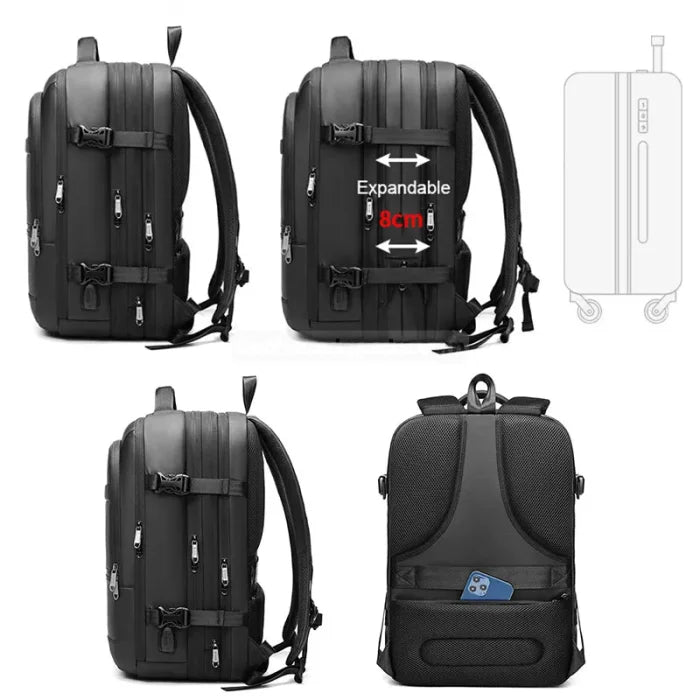 Compartment Travel Backpack