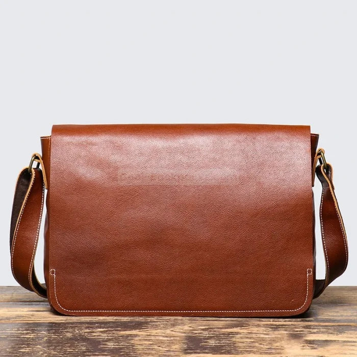 Convertible Laptop Messenger Bag - Vintage Brown