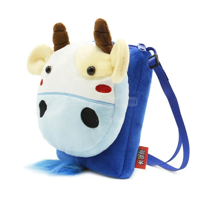 Cow Plush Backpack