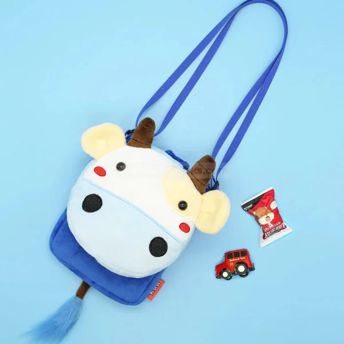 Cow Plush Backpack