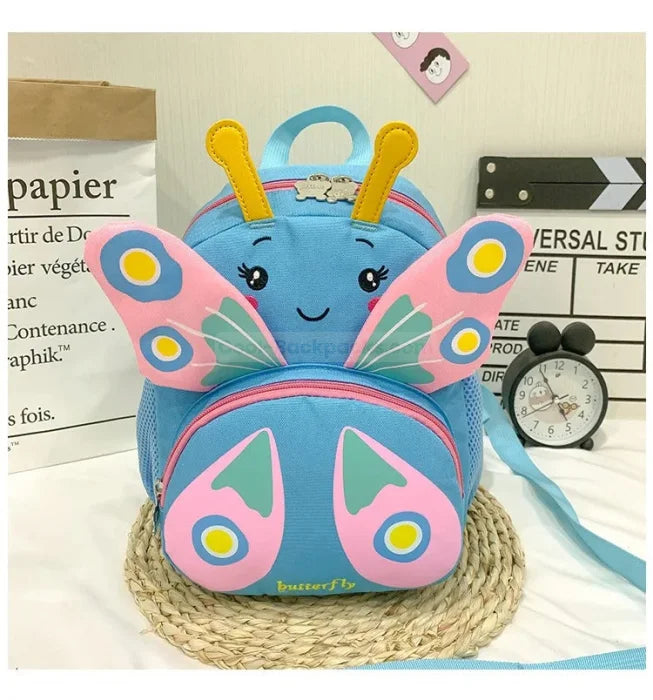 Cute Butterfly Backpack - Blue