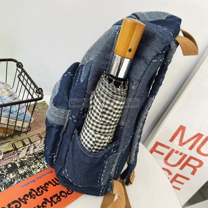 Cute Denim Backpack