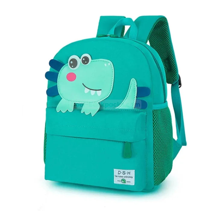 Cute Dinosaur Backpack - Green