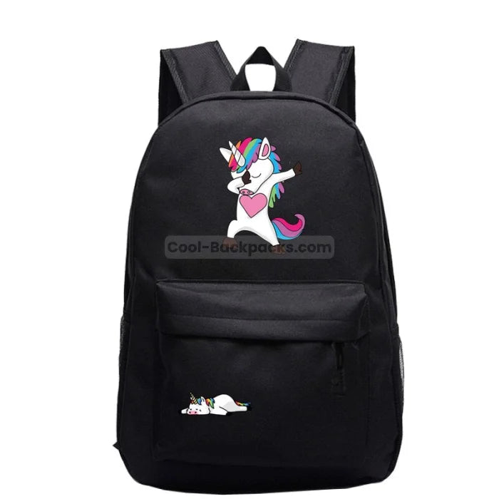 Dabbing Unicorn Backpack - 1