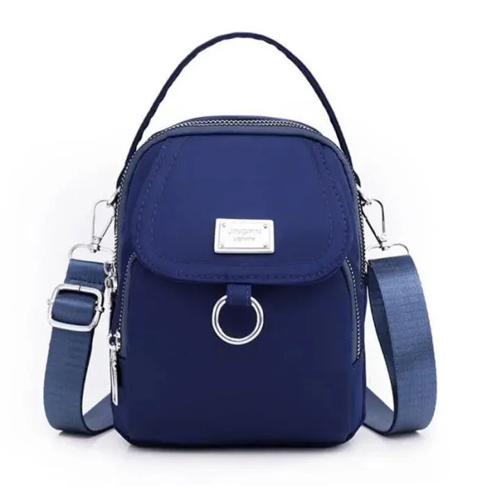 Dark Blue Messenger Bag - Gem