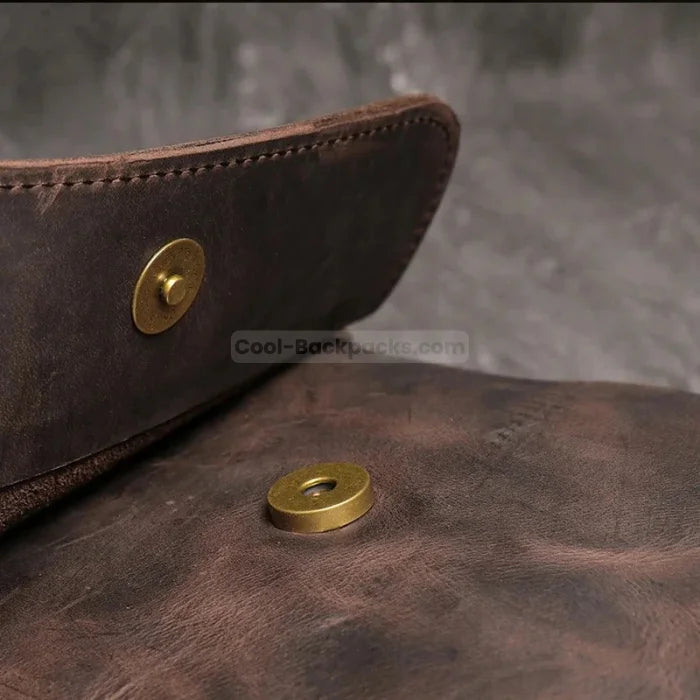 Dark Brown Messenger Bag