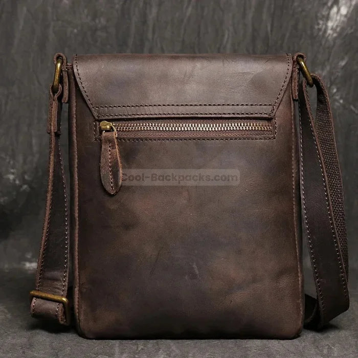 Dark Brown Messenger Bag