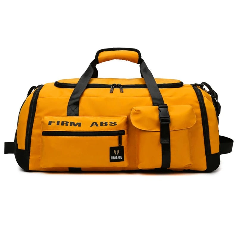 Designer Gym Backpack - yellow