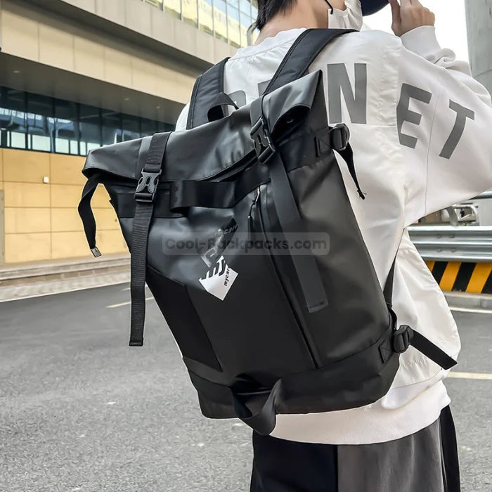 Designer Roll Top Backpack