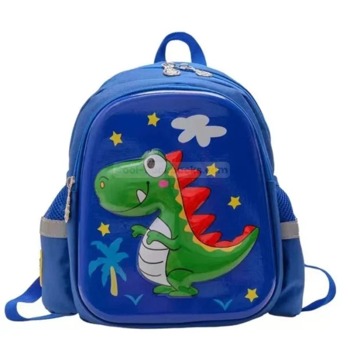 Dinosaur Backpack 3D - Blue