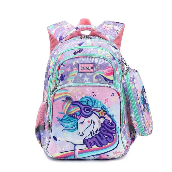 Dinosaur Backpack And Lunch Bag - Unicorn 2pcs