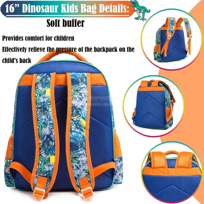 Dinosaur Backpack Set