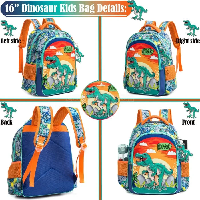 Dinosaur Backpack Set