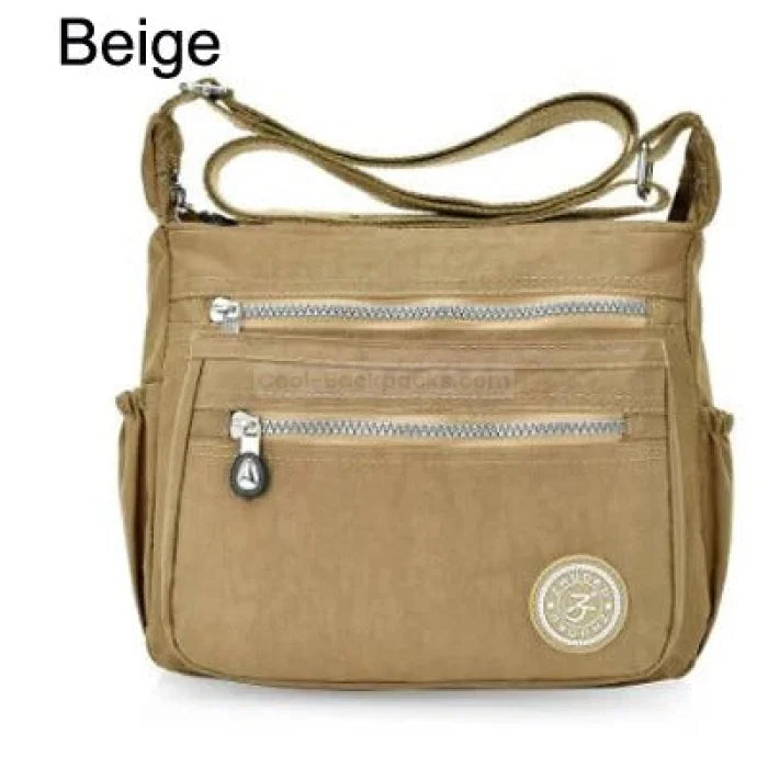 Female Messenger Bag - Beige