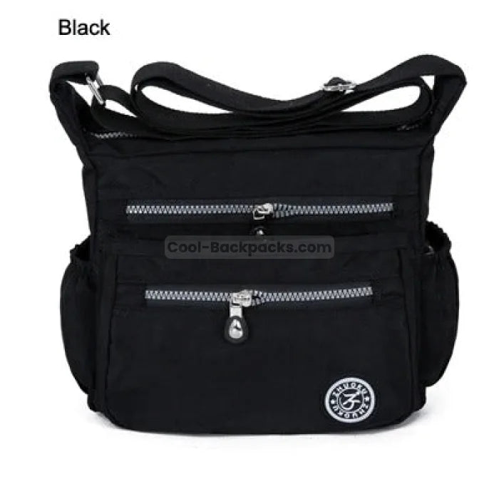 Female Messenger Bag - Black