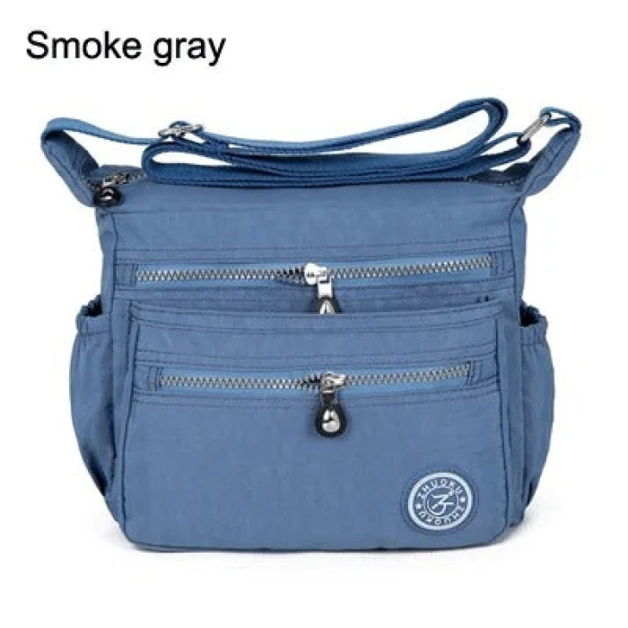 Female Messenger Bag - Smoke gray