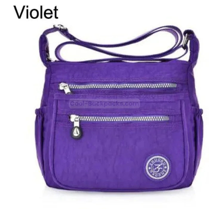 Female Messenger Bag - Violet