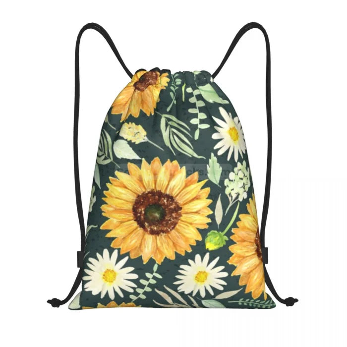 Floral Drawstring Backpack - Color 1