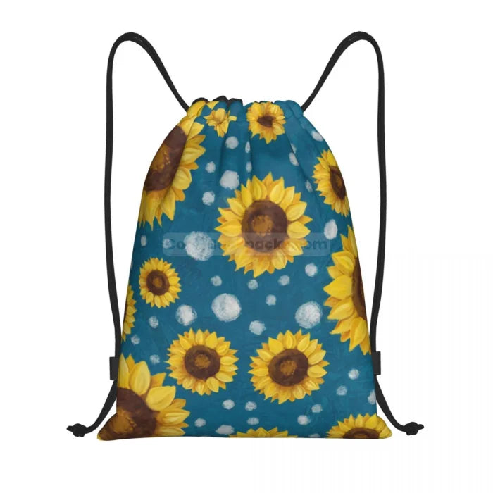 Floral Drawstring Backpack - Color 4