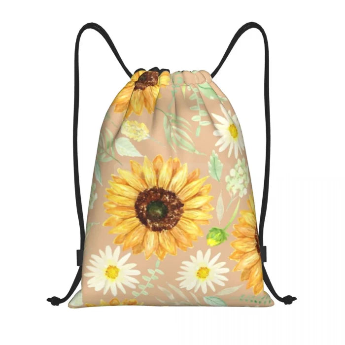 Floral Drawstring Backpack - Color 6