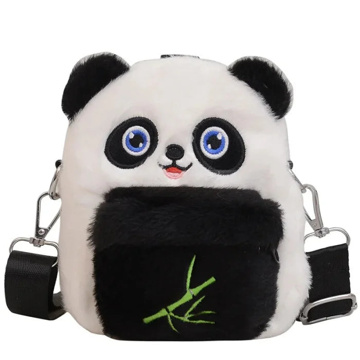 Fluffy Panda Backpack