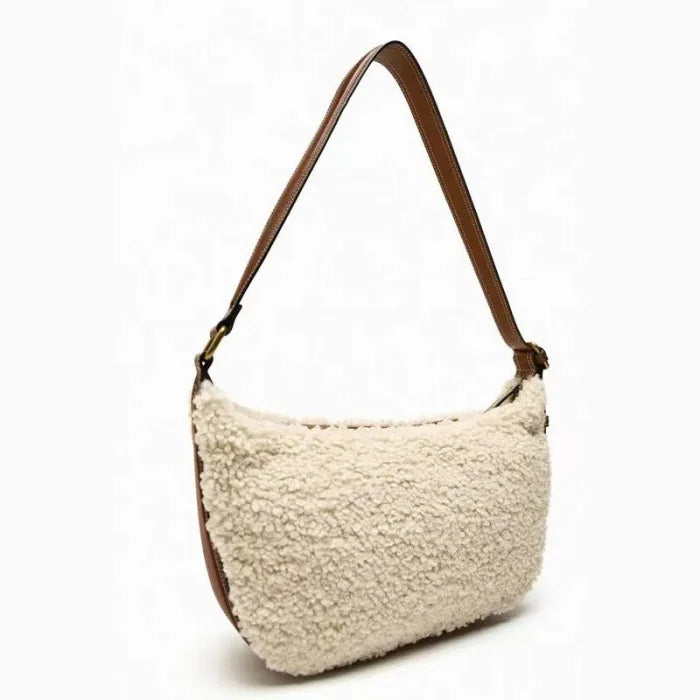 Fox Messenger Bag - Beige