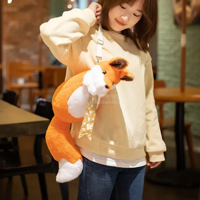 Fox Plush Backpack