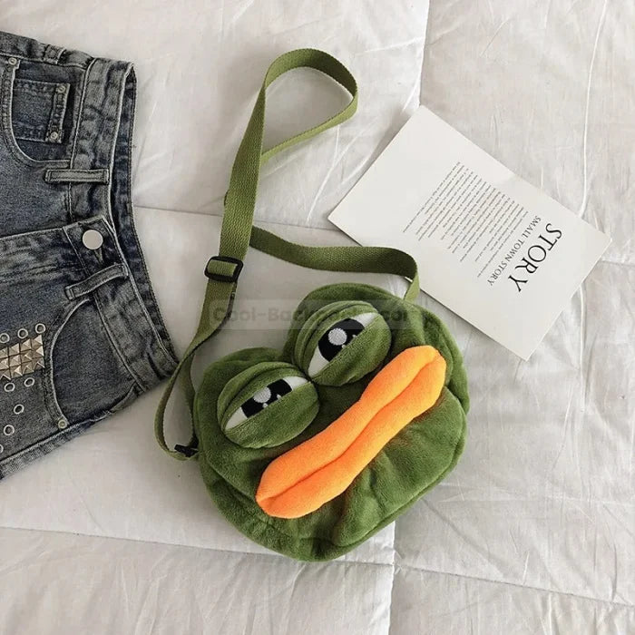 Frog Backpack Plush - Agly