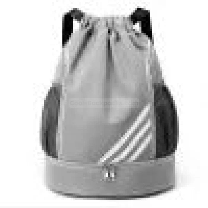 Girls Basketball Backpack - Light grey