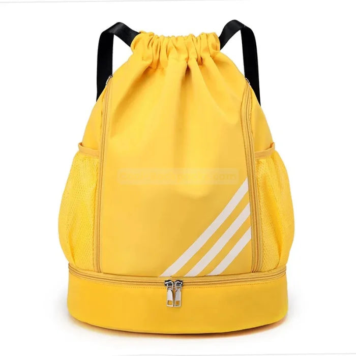 Girls Basketball Backpack - Yellow