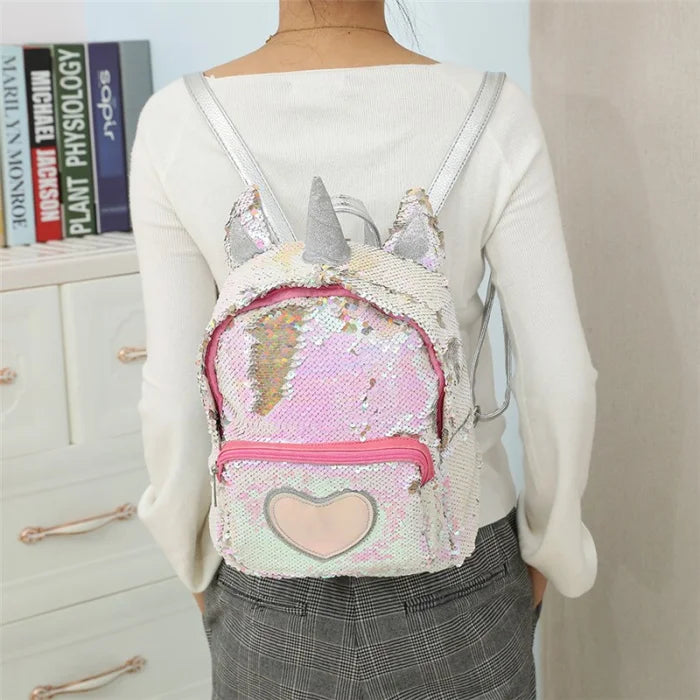 Glitter Unicorn Backpack