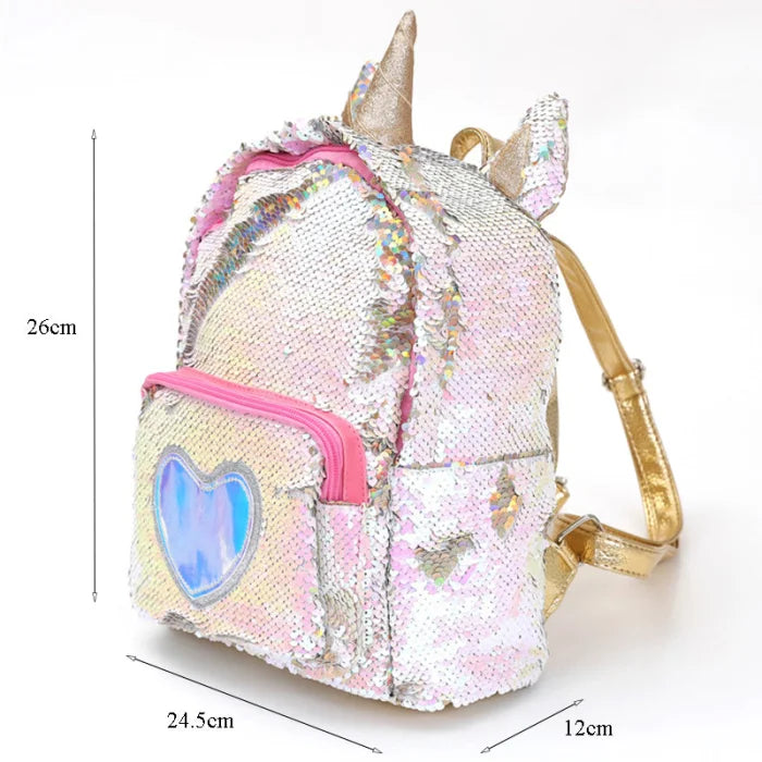 Glitter Unicorn Backpack