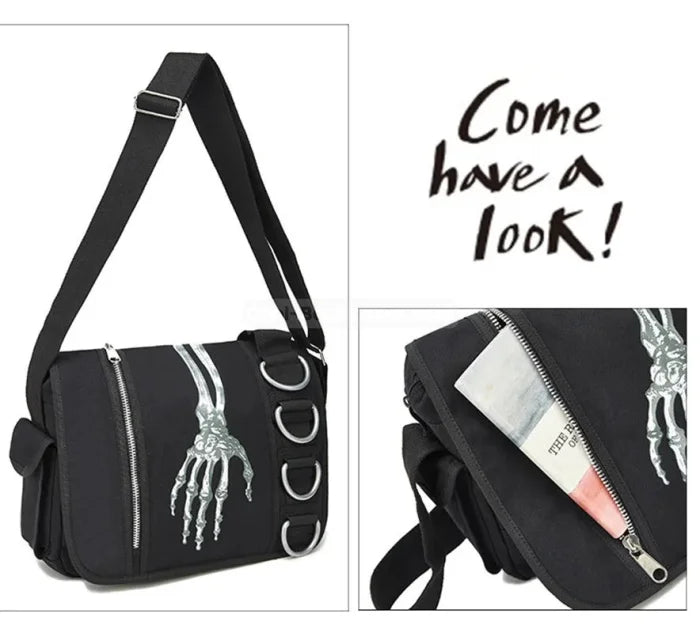 Gothic Messenger Bag