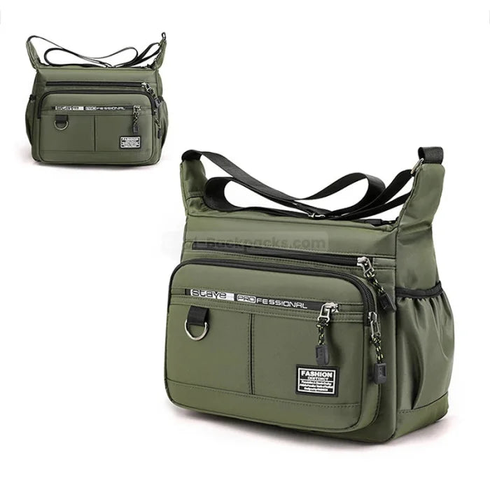 Green Messenger Bag