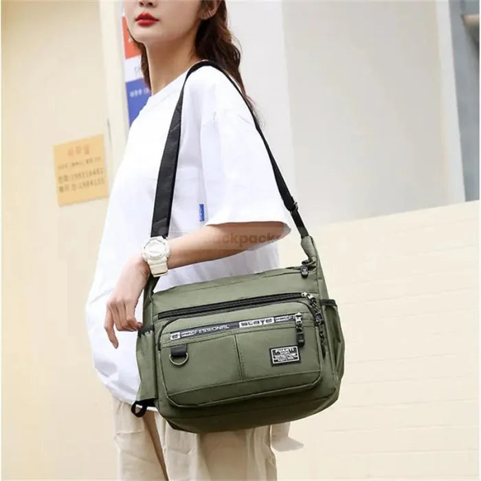 Green Messenger Bag