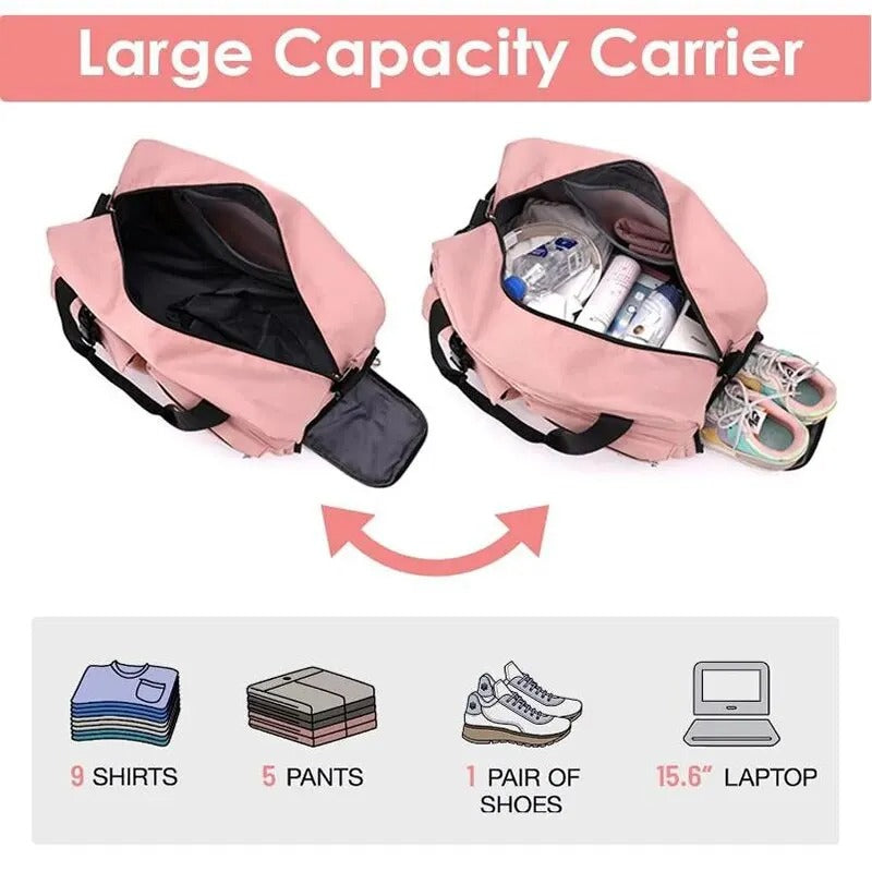 Gym Backpack With Shoe Storage