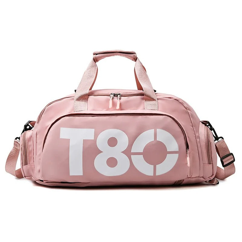 Gym Duffle Backpack - Pink